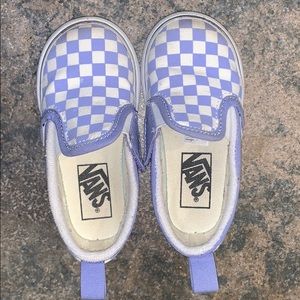 Toddler Purple Vans Size 6.5